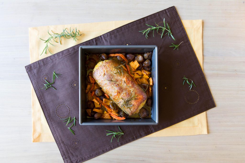 arrosto allo zafferano
