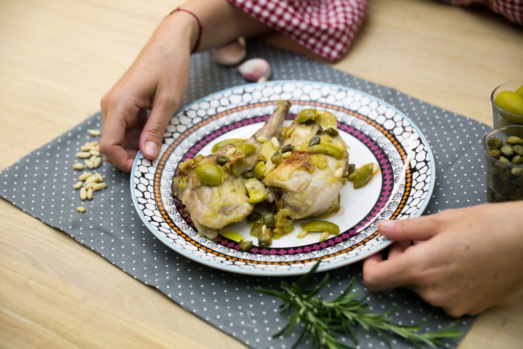 coniglio in agrodolce