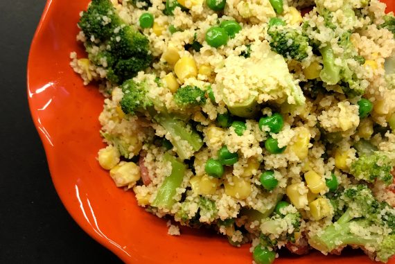 cous cous e verdure