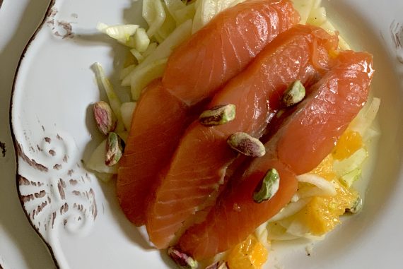 Salmone affumicato a casa